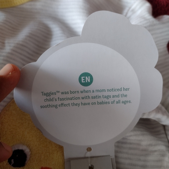 Bright starts featuring taggies 2 piece set 9M - Picture 9 of 9